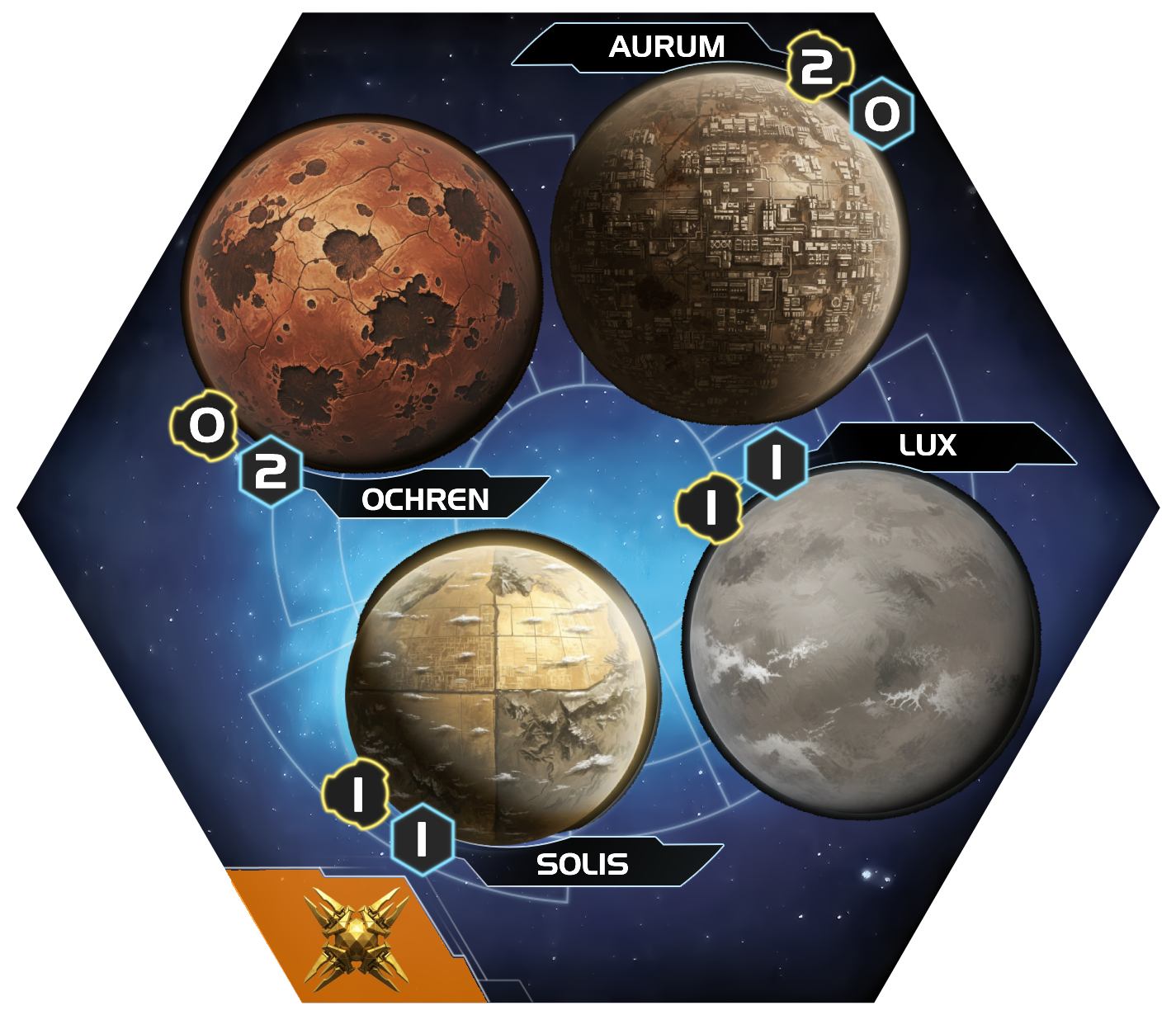 The Aureate Assembly — Home System Tile